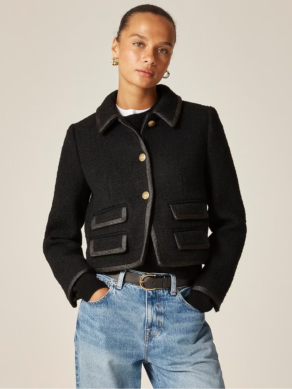 J.Crew Lucie Jacket in Tweed in Size 20